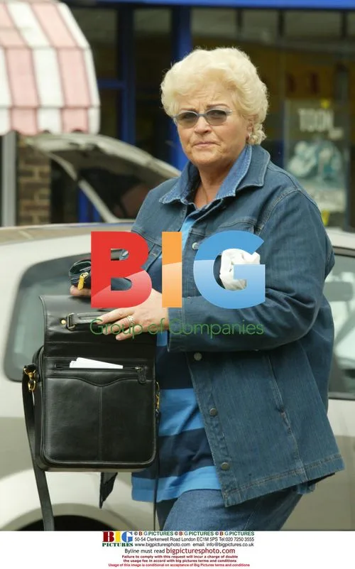 Pam St Clement Struggles at Cash Machine