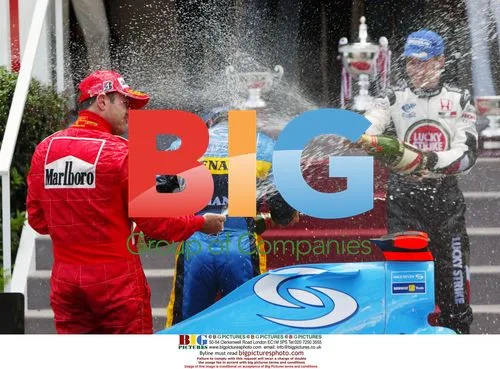 F1 Monaco Grand Prix Podium 2004