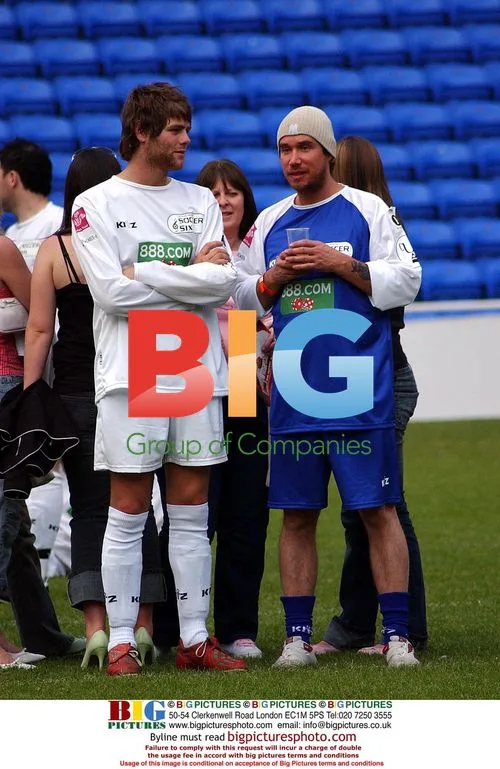Michael Edwards Hammond at Soccer 6 Charity Match