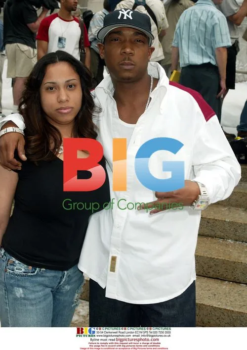 AISHA ATKINS and JA RULE at 'The Day After Tomorrow' premiere