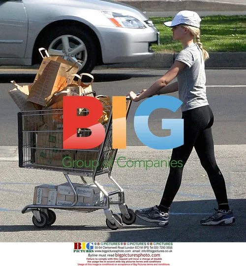 Mena Suvari Grocery Shopping