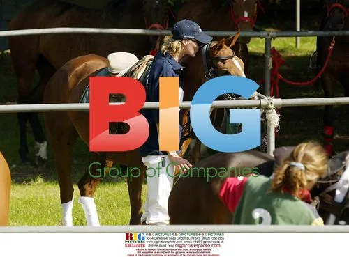 Jodie Kidd Playing Polo in Windsor