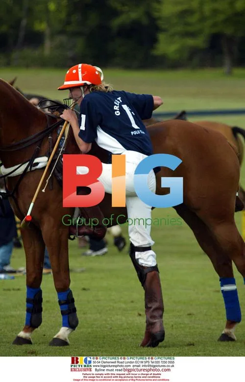 Jodie Kidd Plays Polo in Windsor