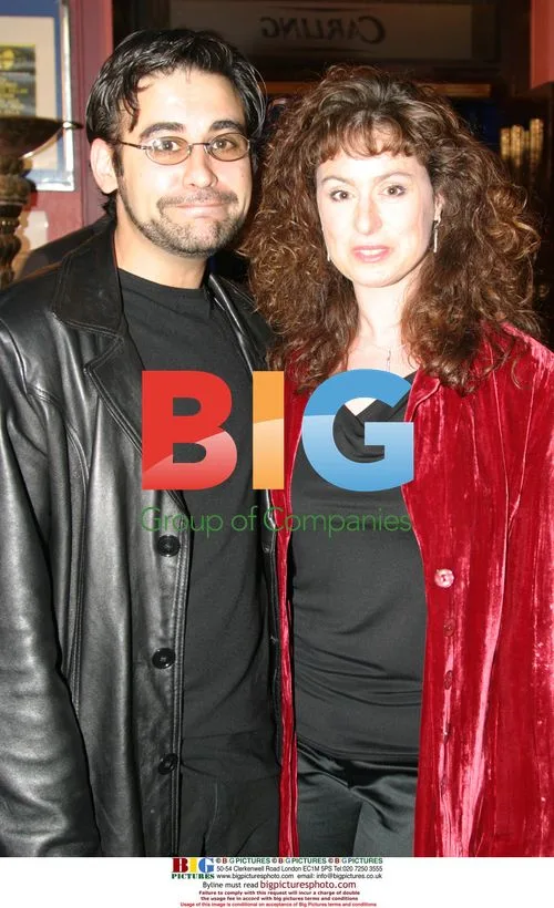 Raji James and wife at Jack Dee Live