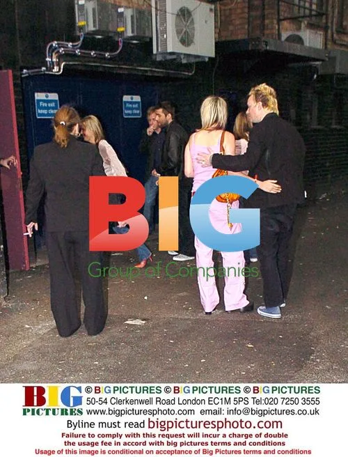 Liam Gallagher and friends at Jack Dee Gig