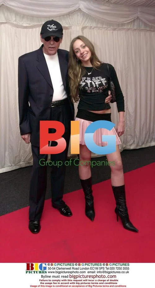 Tommy Vance with daughter at Hell's Kitchen event