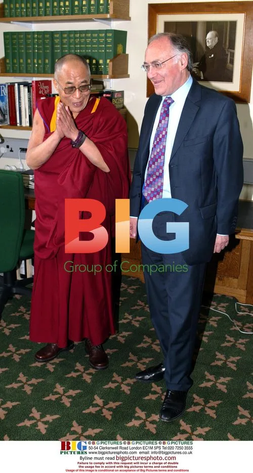 Tory leader meets Dalai Lama in London