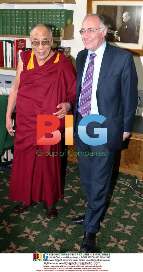 Michael Howard Meets Dalai Lama