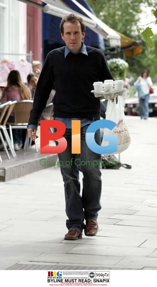 Ben Miller with Coffees in North London