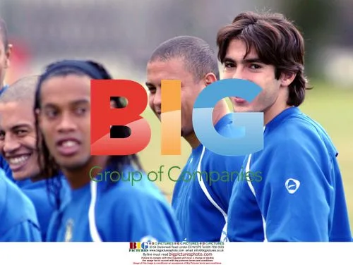 Brazilian football national team training