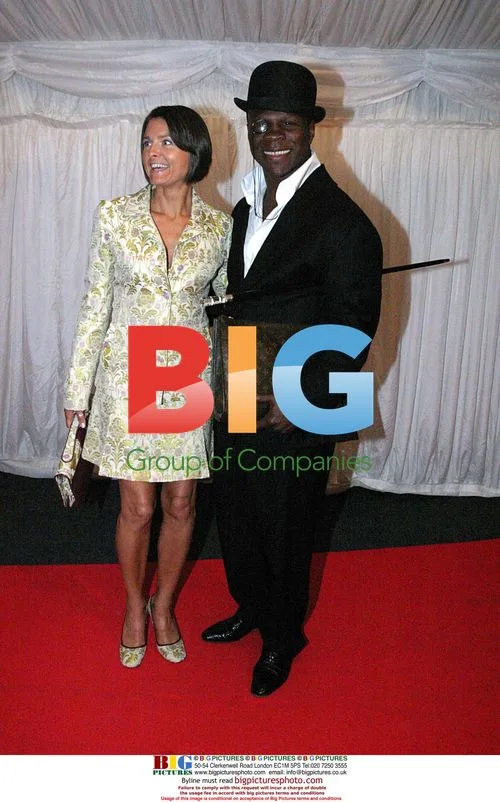 Chris Eubank and wife Karan at ITV's Hells Kitchen