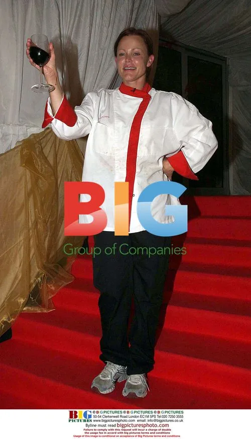 Belinda Carlise Celebrates After Hells Kitchen