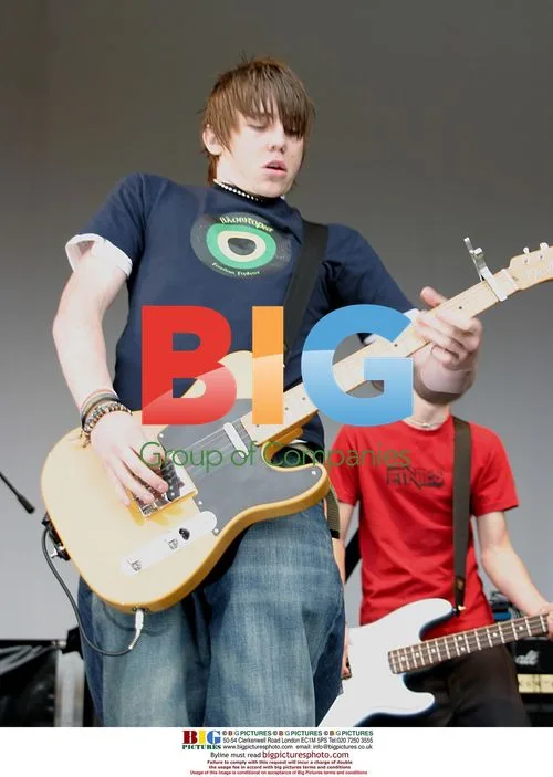McFLY performs at Mayfest 2004 in Sheffield