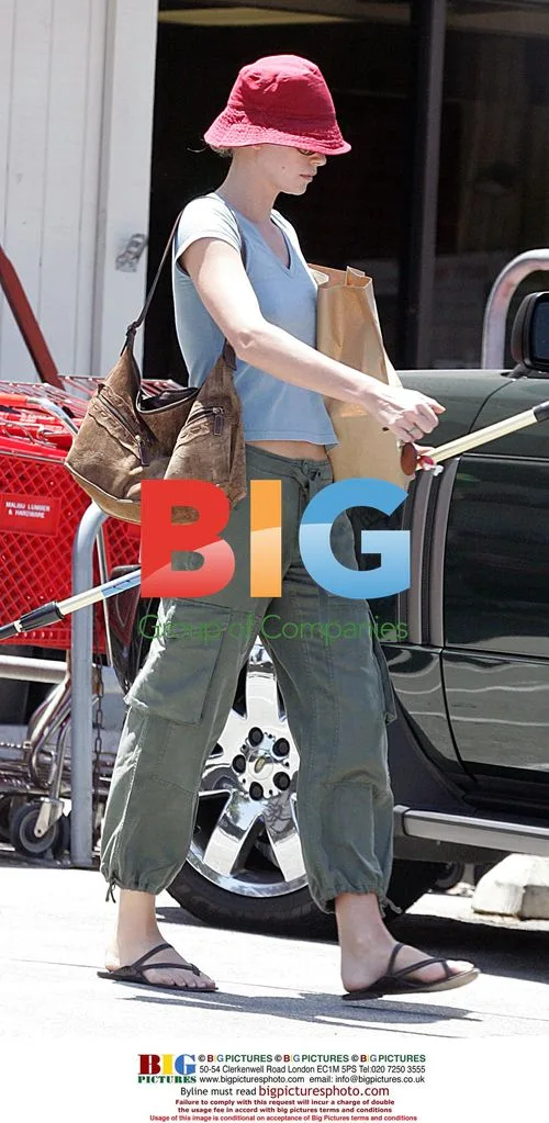 Charlize Theron Goes on Shopping Spree in Malibu