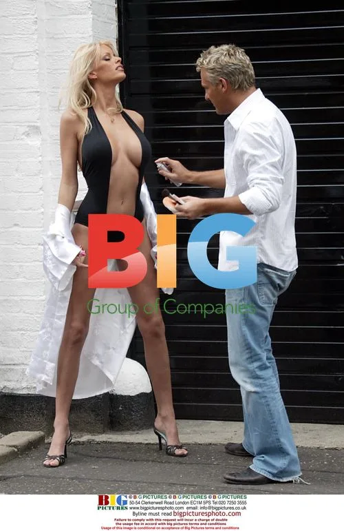 Emma B Prepares for Photo Session in East London
