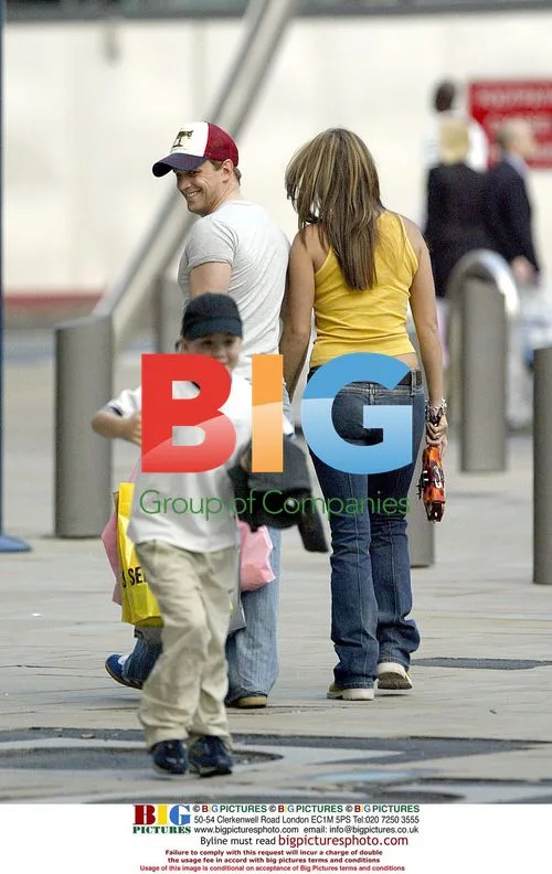 Kian Egan and Jodi Albert Shopping Date in Manchester