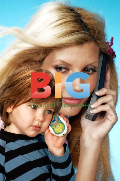 Mandy Smith and Son Max with New Kids' Phones