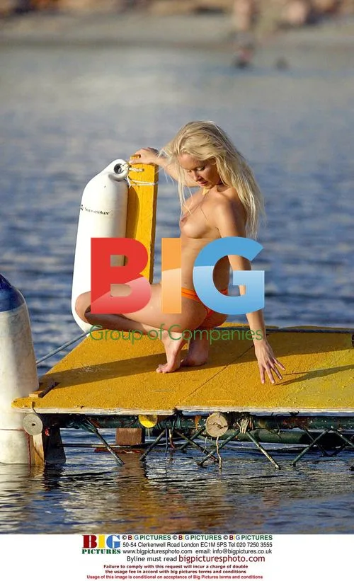 Anna Tavernas Relaxing in Ibiza