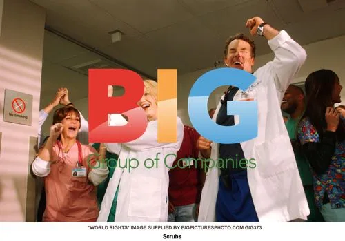 On Set of SCRUBS TV Series