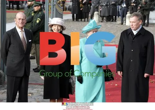 Queen Elizabeth II Meets German Chancellor