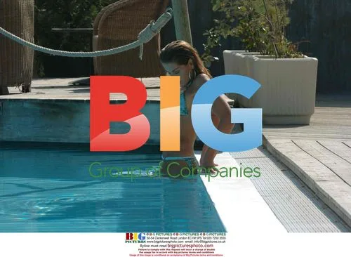 DJ Sassy Enjoys Pool Day in Tenerife