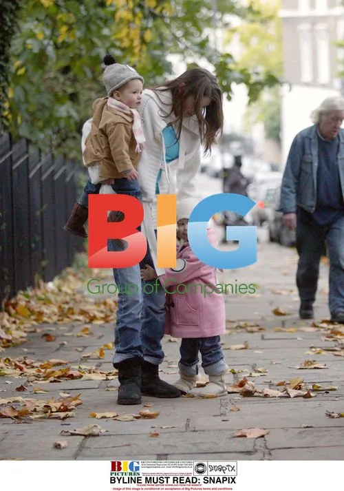 Jools Oliver Out with Family