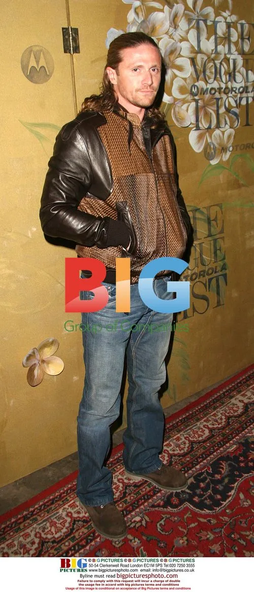 Emanuel Petit at Vogue Party in London