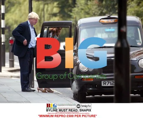 Boris Johnson with Petronella Wyatt