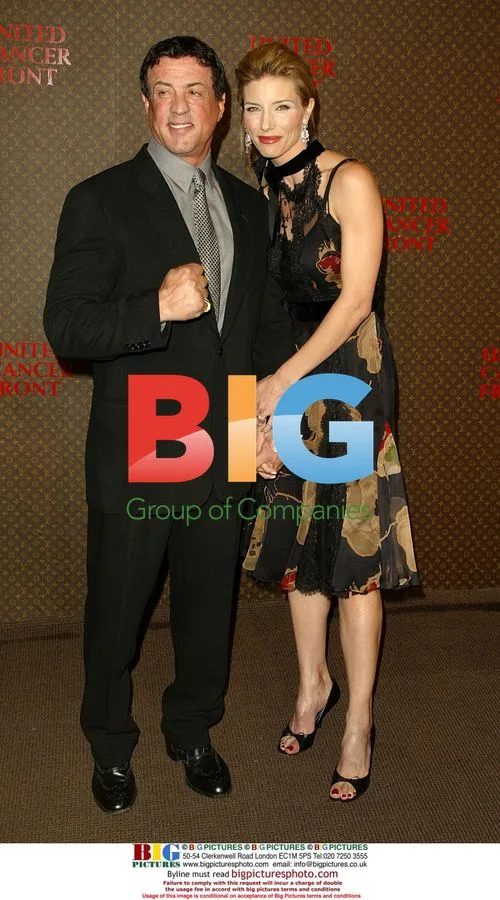 Sylvester Stallone and Wife Jennifer at Louis Vuitton Gala