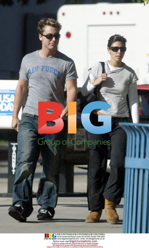 Jamie Lynn DiScala, Lance Bass, and A.J. Lunch & Shop
