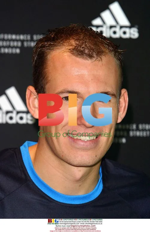 Arjen Robben at Adidas Store Opening