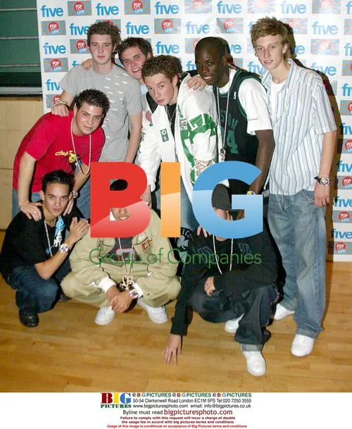 Blazin' Squad Backstage at POP CITY LIVE