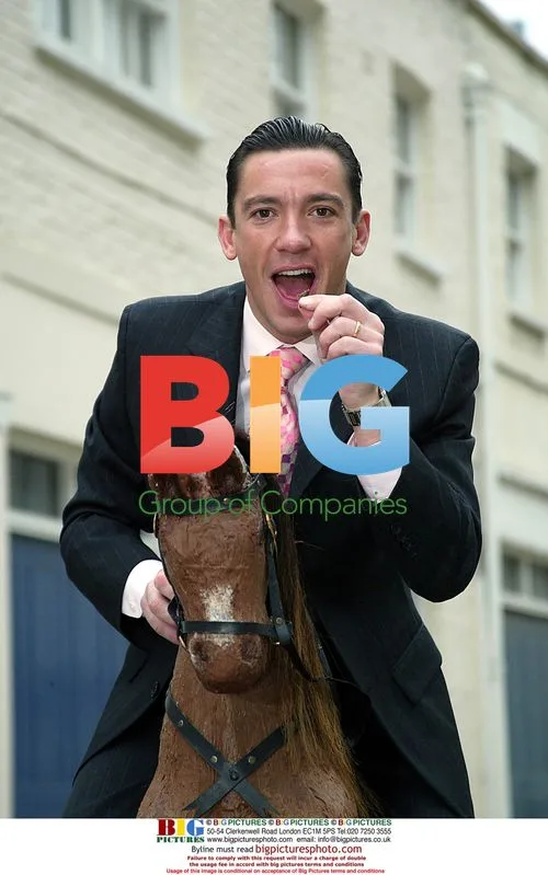 Jocky Frankie Dettori with Chocolate Horse