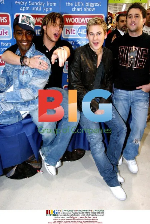 Boyband Blue at BIG W store signing