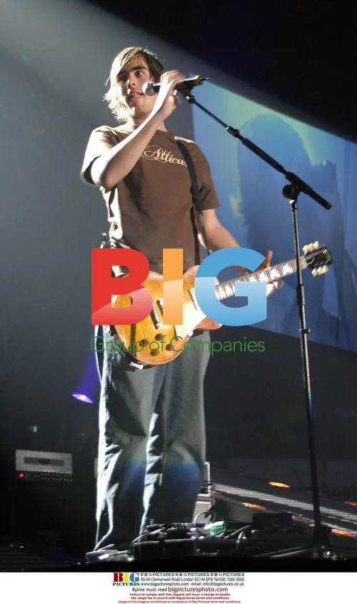 Charlie Simpson of Busted on Tour