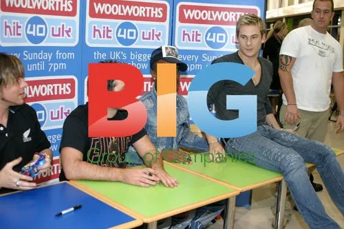 BLUE signing at BIG W store