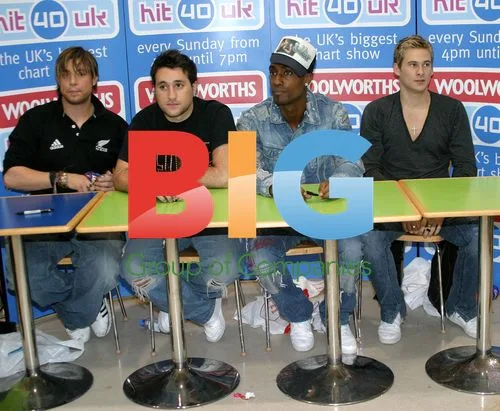 BLUE at BIG W store signing