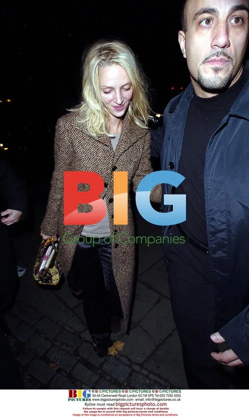 Uma Thurman Drunk at London Nightclub