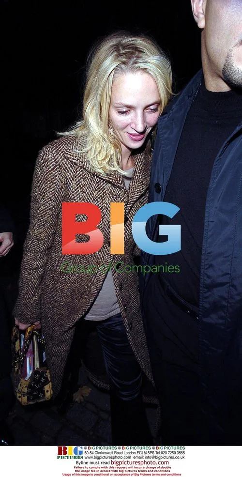 Uma Thurman Drunk Night Out in London