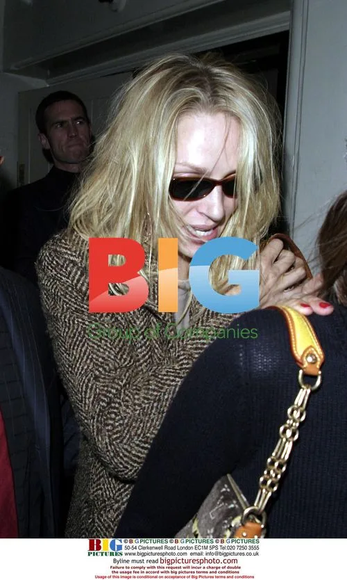 Uma Thurman Drunk on London Night Out