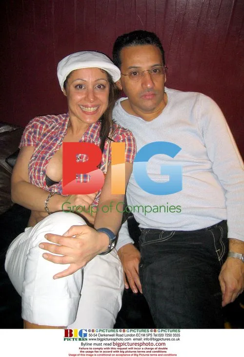 Big Brother 5's Becky and Ahmed at Fashion Designer's Party
