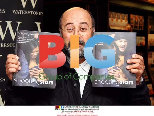 Richard Young book signing at Harrods