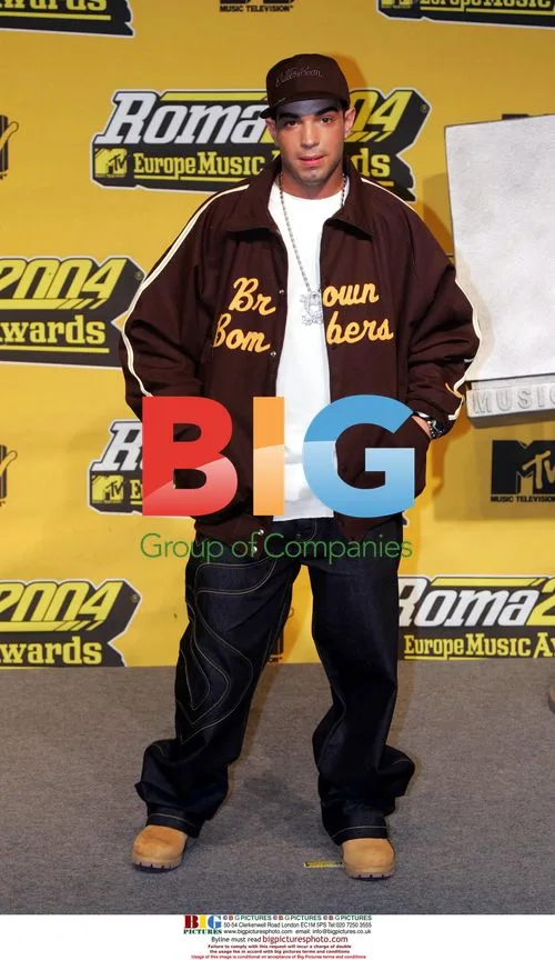 Eamon Backstage at 2004 MTV EMA