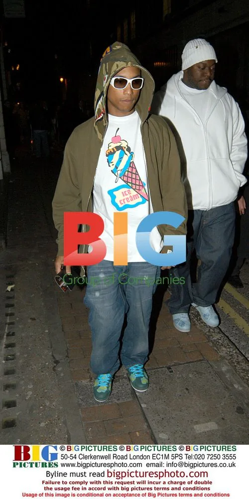 Pharrell Williams Leaves MTV Awards Party