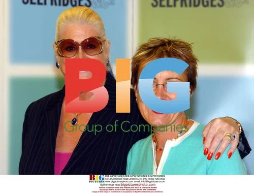 Kim Woodburn and Aggie Mackenzie at Selfridges