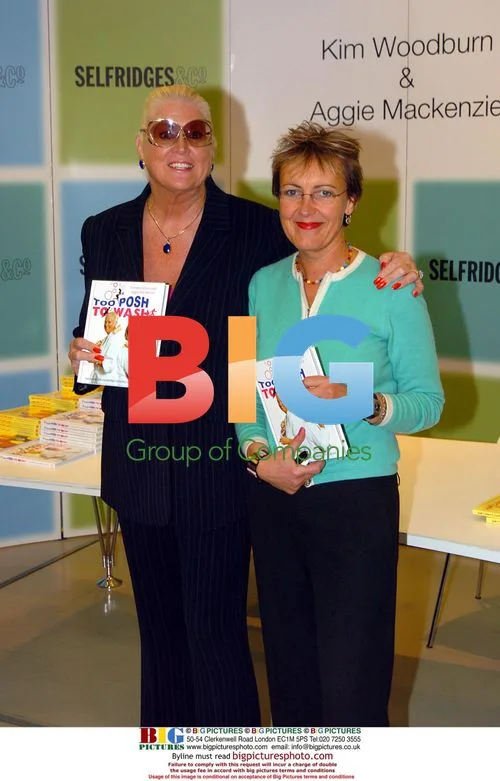 Kim Woodburn and Aggie Mackenzie at Book Signing