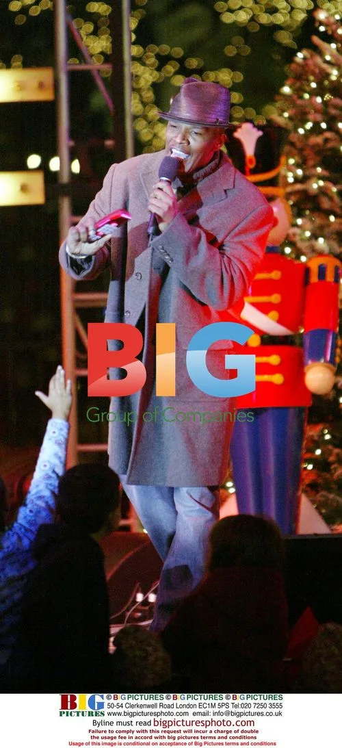 Jamie Foxx at L.A. Christmas Tree Lighting