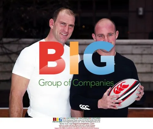England Rugby Stars in Tech Sportswear
