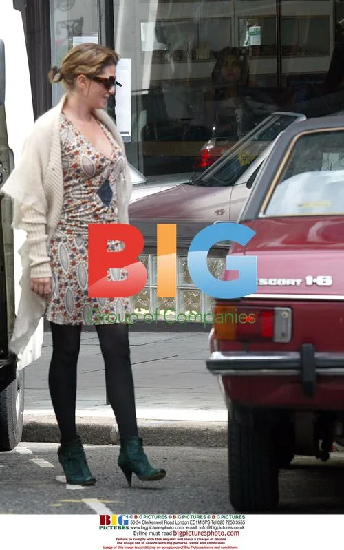 Sadie Frost and friends in Primrose Hill