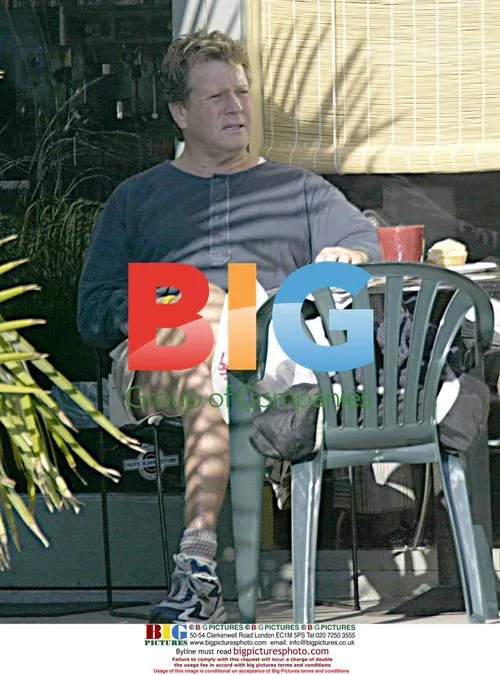 Ryan O'Neil Enjoys Breakfast After Workout